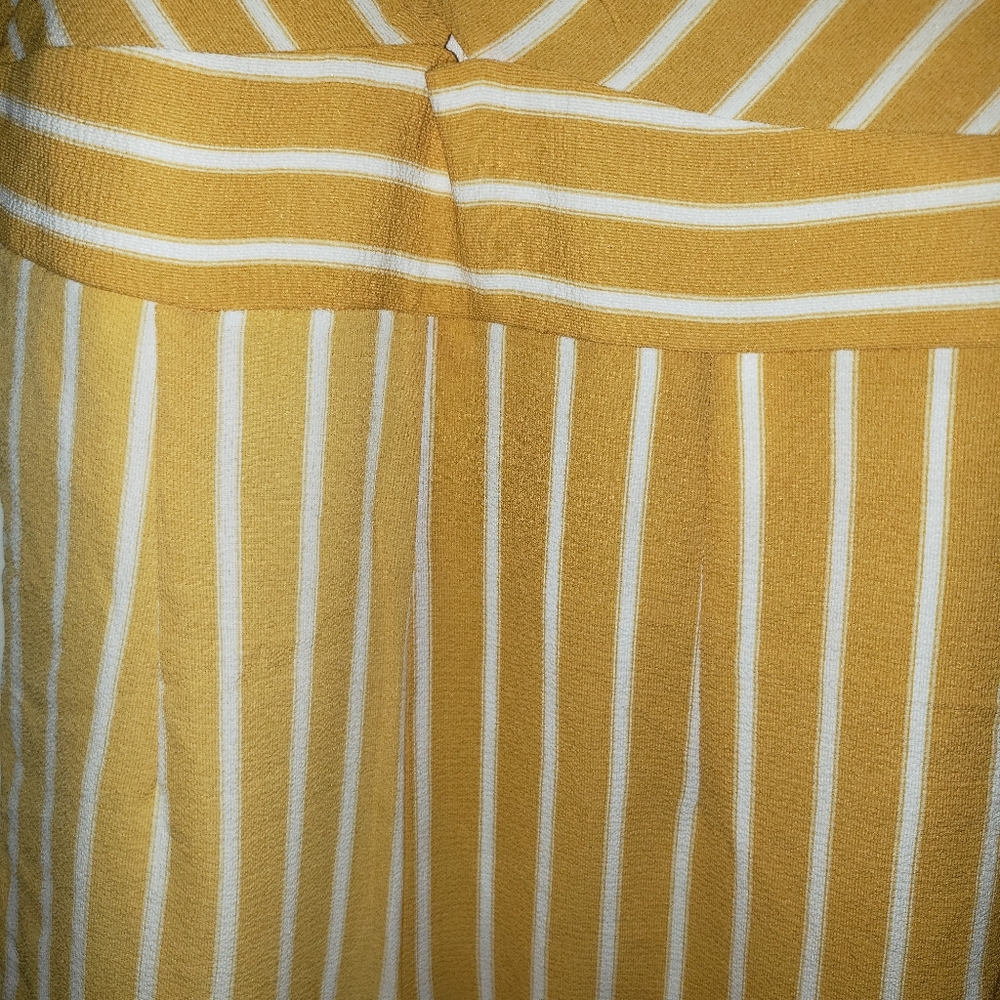 Yellow & White Pinstripe - •Crystal Sky•| Jumpsuit - Picture 6 of 8
